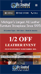 Mobile Screenshot of beseatedleatherfurniture.com